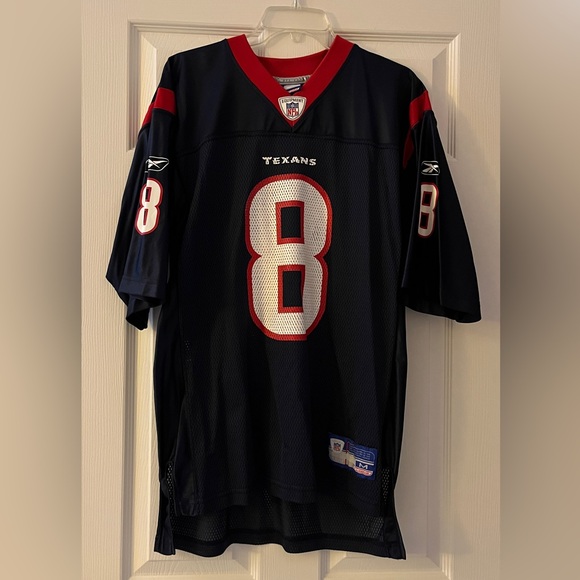 Houston Texans Men’s Vintage Reebok David Carr #8 NFL Jersey *EUC* - Picture 1 of 10